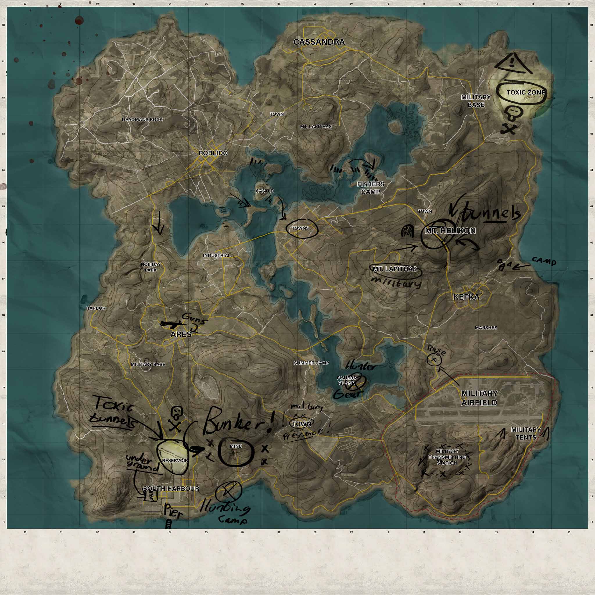 Mapa oficial de Alteria